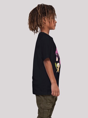 F4NT4STIC Shirt 'Bamm Bamm And Dino' in Black