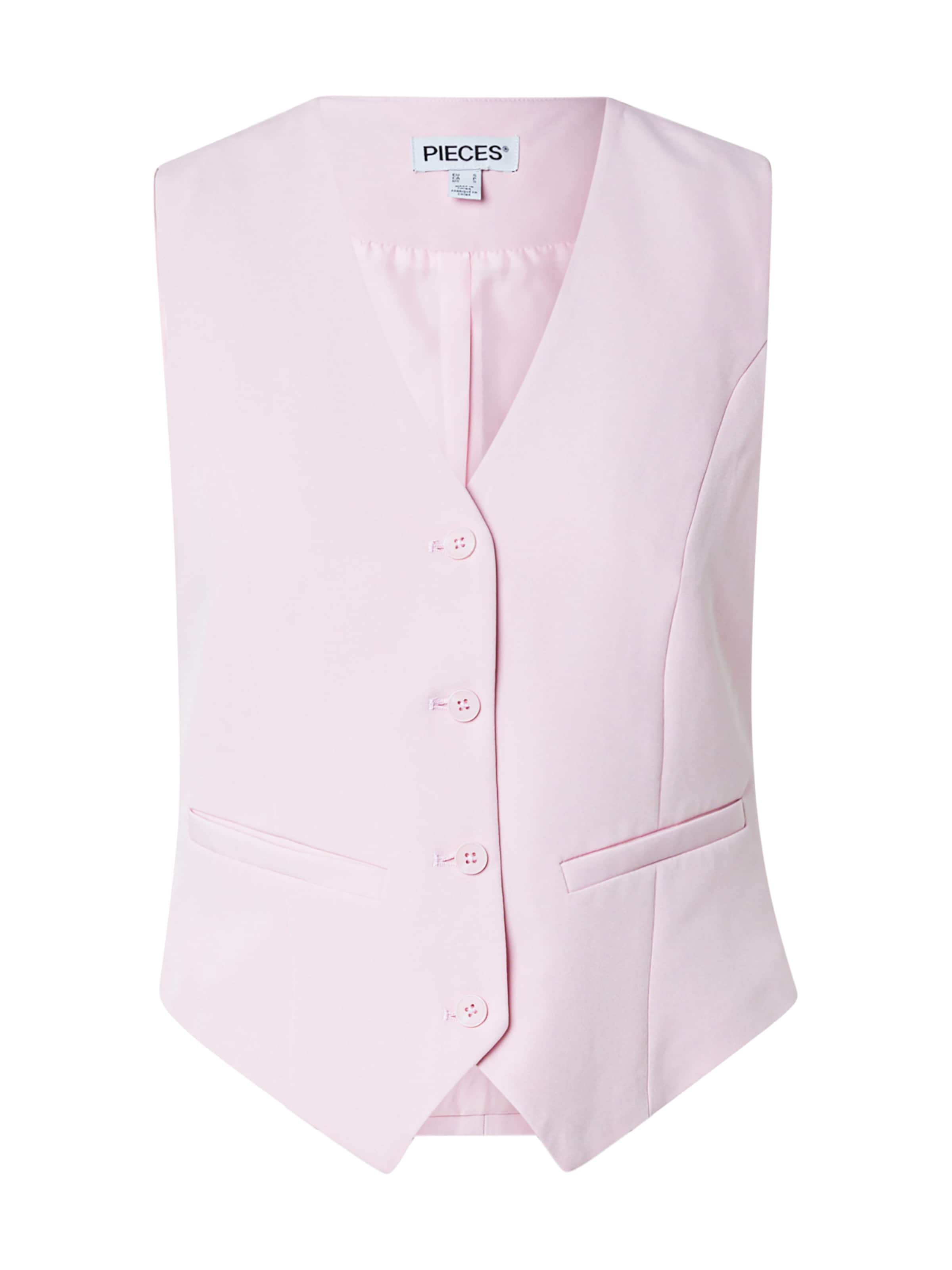 PIECES - Colete de fato &#x27;PCBOXXY&#x27; em rosa: frente