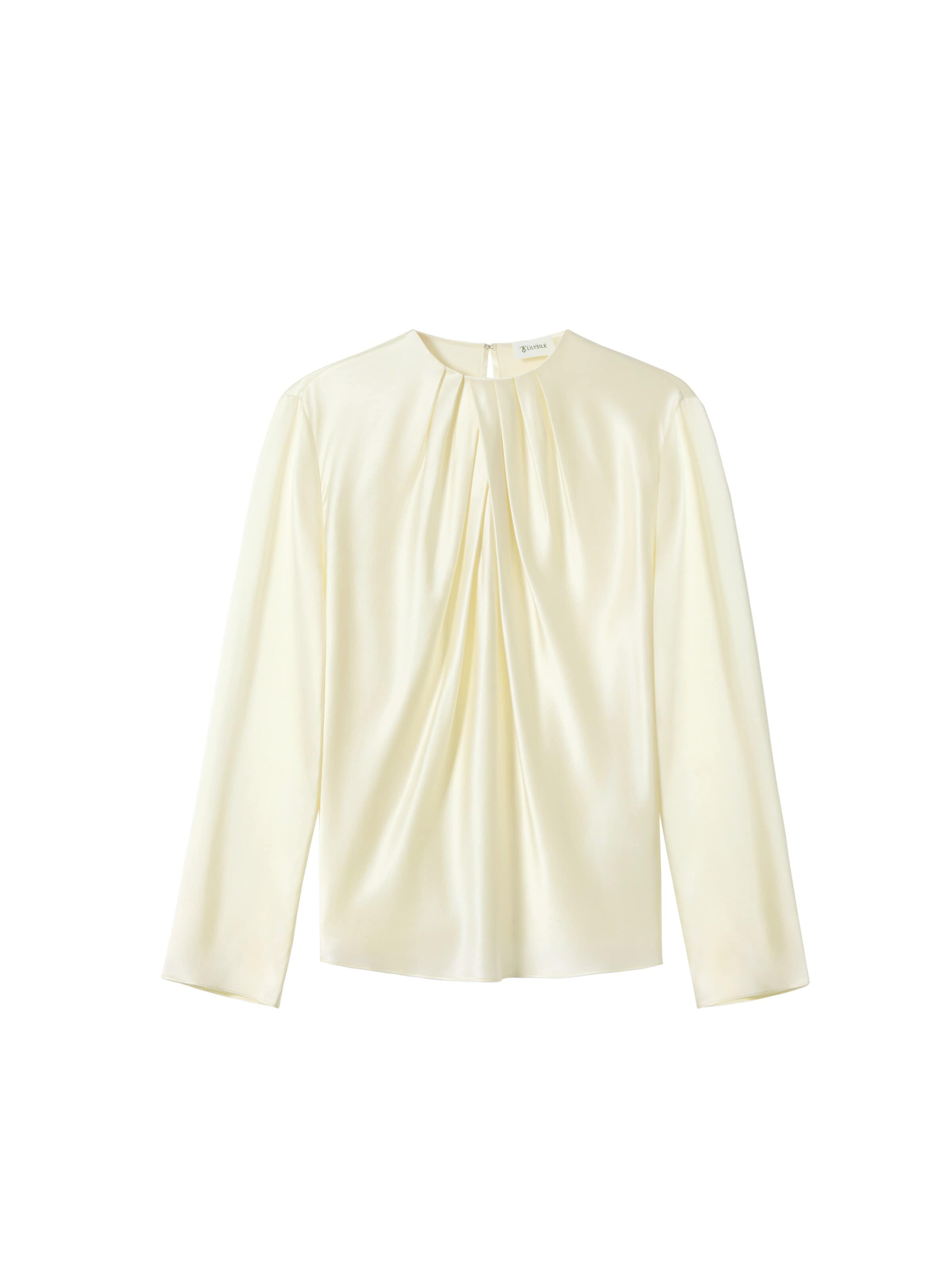 Lilysilk - Camiseta tradicional en amarillo: frente