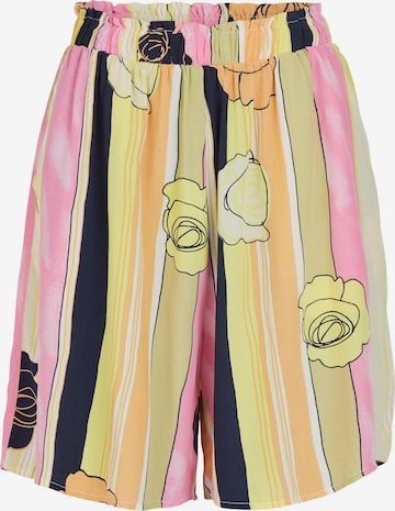 OBJECT Szeroka nogawka Spodnie 'LILLIE' w kolorze różowy: przód