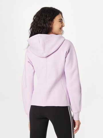 ADIDAS SPORTSWEAR Athletic Zip-Up Hoodie 'Mission Victory  Fit ' in Purple