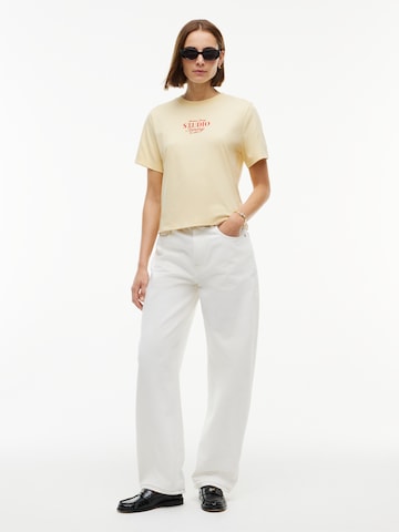 T-shirt 'STUDIO TOMMY' TOMMY HILFIGER en jaune