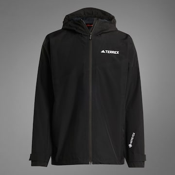 juoda ADIDAS TERREX Laisvalaikio striukė 'Xperior'