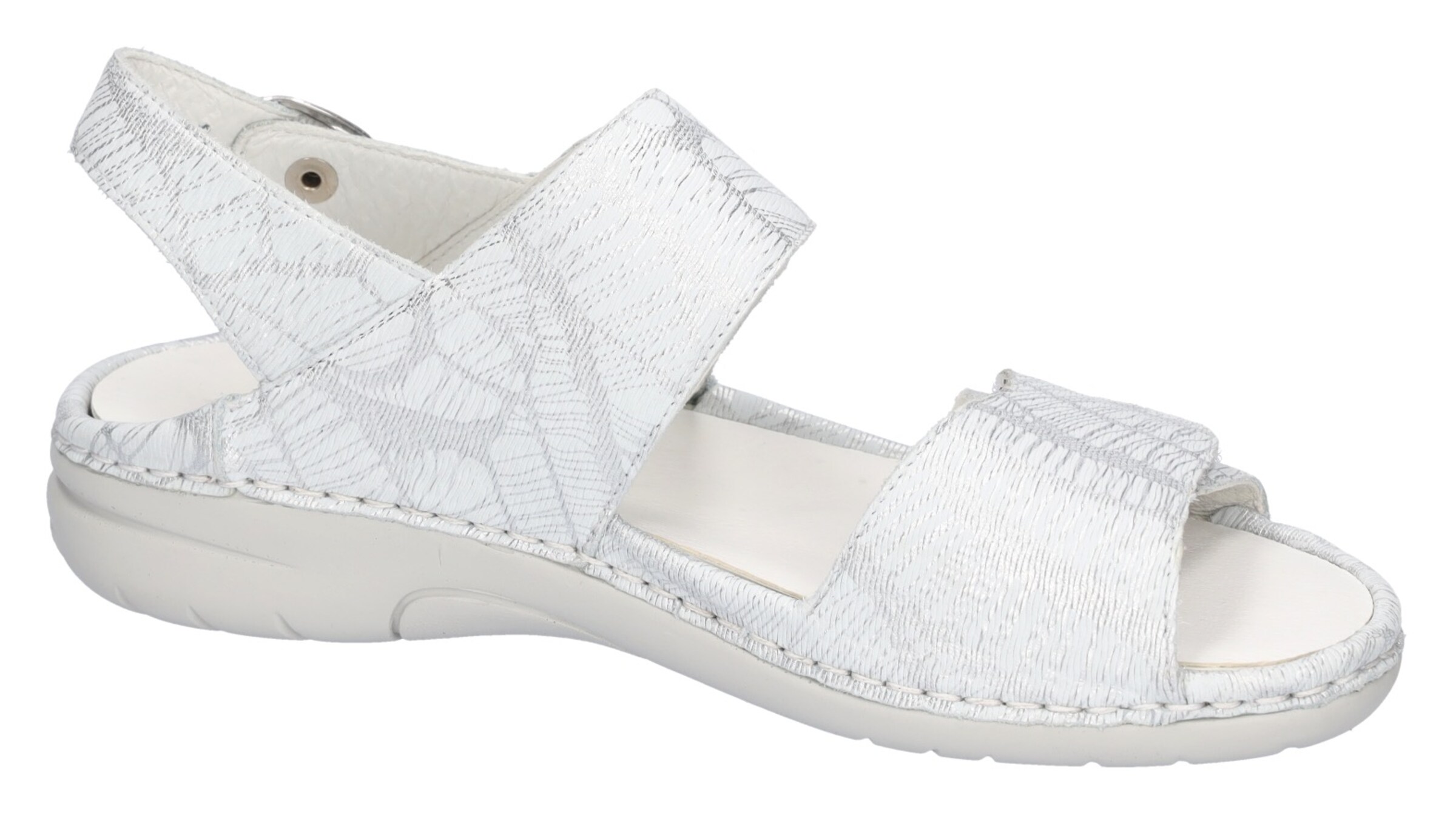 WALDLÄUFER Sandale in Weiß