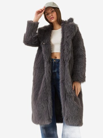 Manteau d’hiver Bianco Lucci en gris