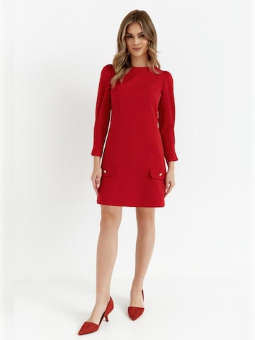 Makover - Vestido ' K148 ' en rojo