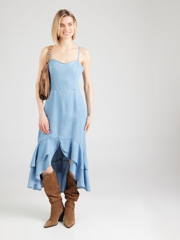 GUESS - Vestido de verano 'MARINA' en azul: frente