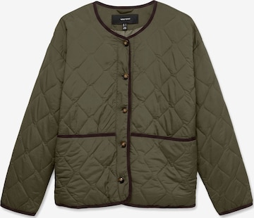 Vero Moda Curve - Chaqueta de entretiempo 'OLIVIA' en verde: frente