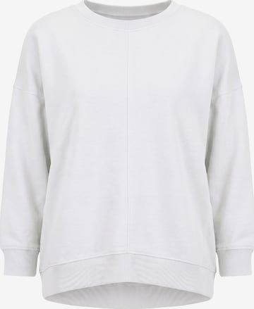 Ulla Popken Sweatshirt in White: front