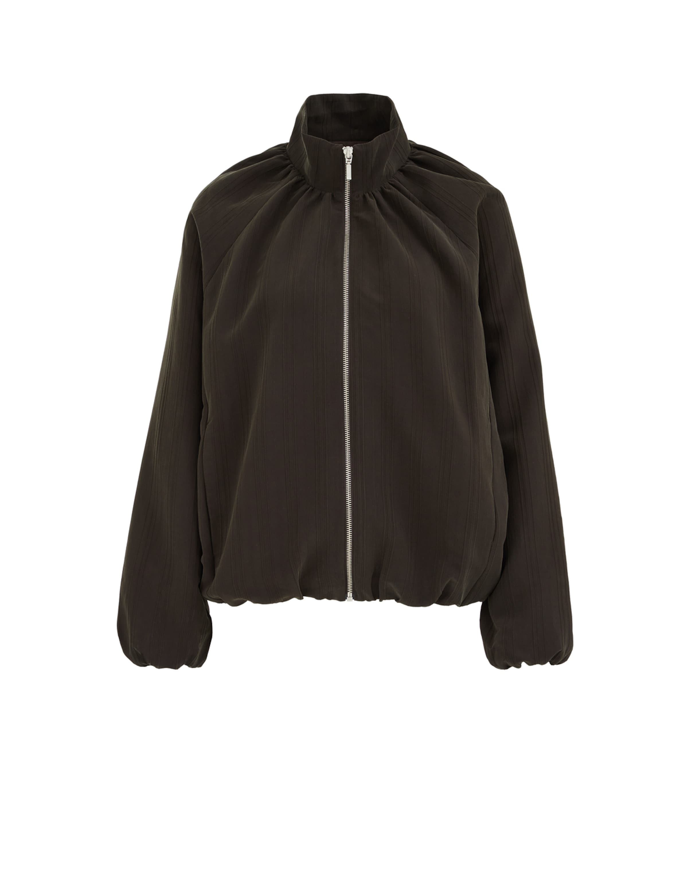 WE Fashion Between-season jacket in Brown: front