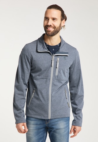 Schmuddelwedda Between-season jacket in Blue: front