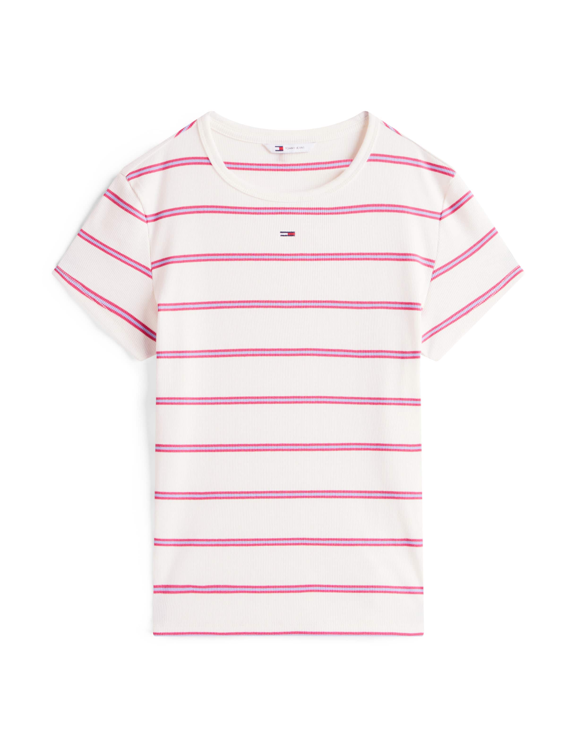 Tricou 'ESSENTIAL' de la Tommy Jeans pe alb: față