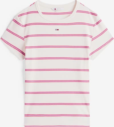 Tommy Jeans Majica 'ESSENTIAL' u mornarsko plava / svijetloplava / roza / bijela, Pregled proizvoda