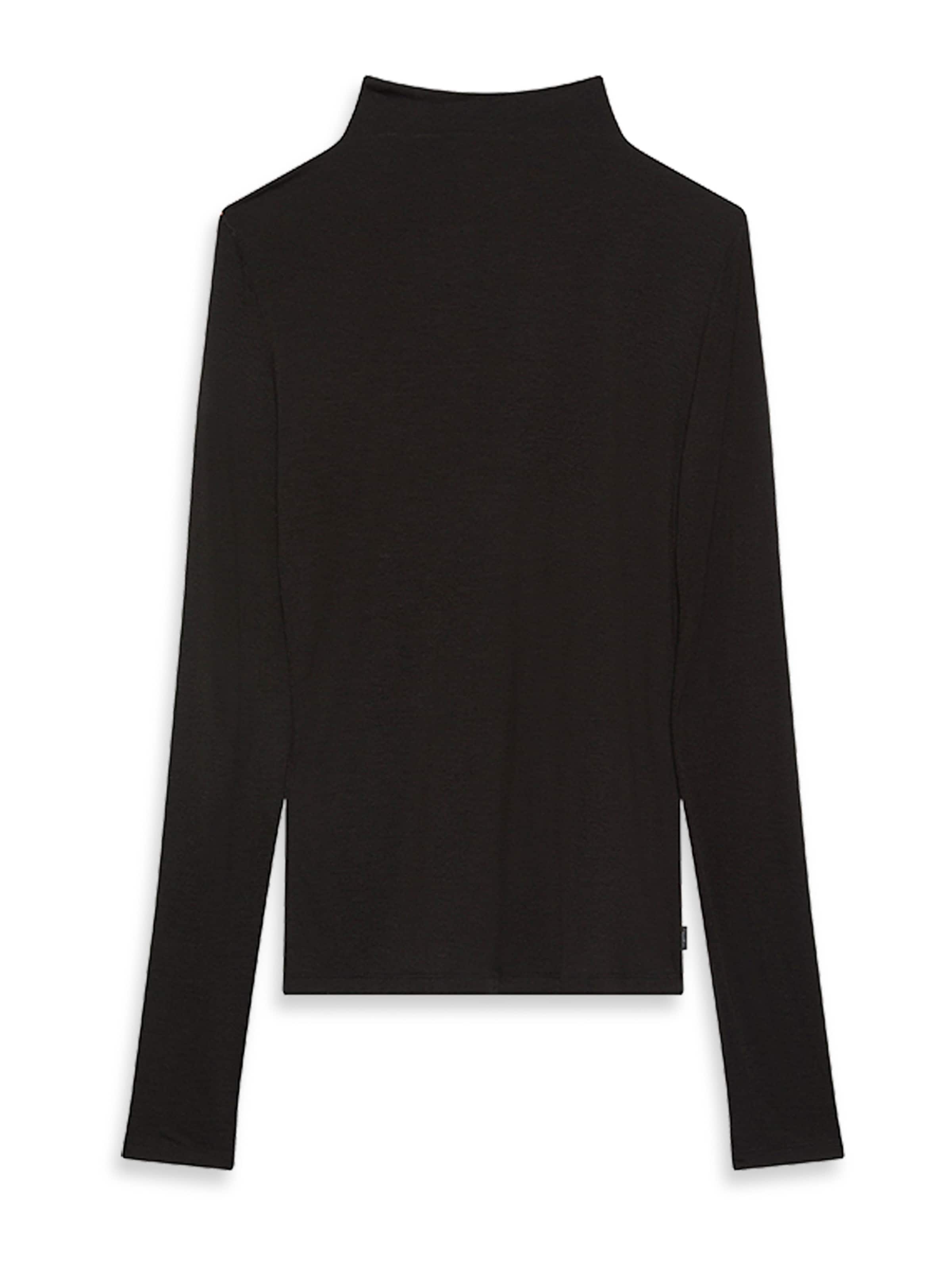 Calvin Klein Normalny krój Sweter w kolorze czarny: przód