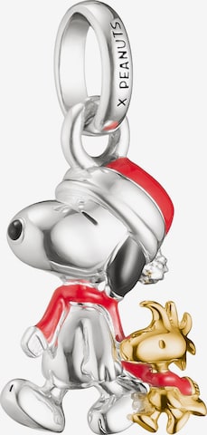 Thomas Sabo Anhänger ' Snoopy & Woodstock Santa Edition ' in Silber: Vorderseite