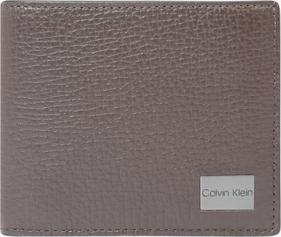 Calvin Klein Porte-monnaies en brun foncé, Vue avec produit