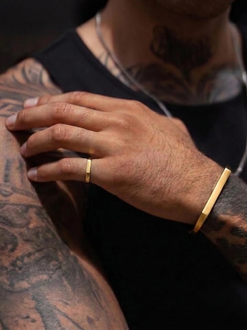 Set di gioielli 'Pinky Ring und Siegelarmreif' di Eternal in oro