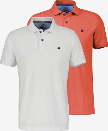 LERROS Shirt 'Basic' in Orange: Vorderseite