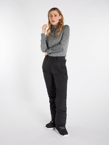PROTEST Regular Workout Pants 'CARMACKS' in Black