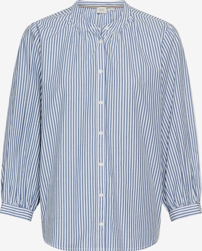 CAMEL ACTIVE Bluse in blau / wollweiß, Produktansicht