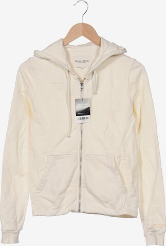 Marc O'Polo Sweatshirt & Zip-Up Hoodie in XS in White: front