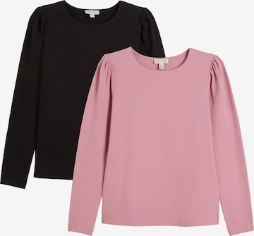 T-shirt love & roses en rose : devant