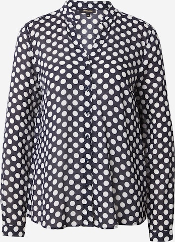 MORE & MORE Blouse in Blauw: voorkant