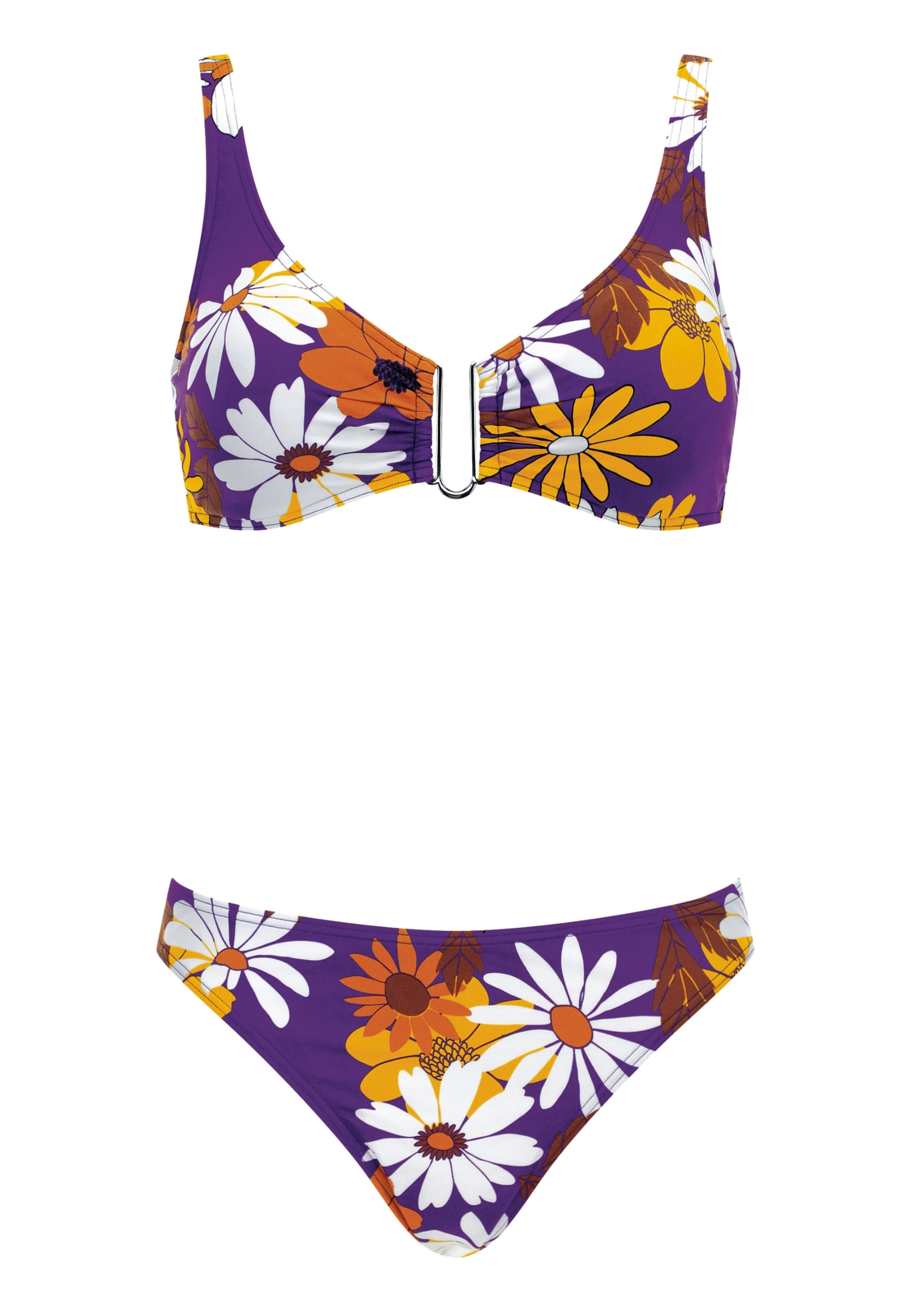 OLYMPIA Bustier Bikini i lilla: forside