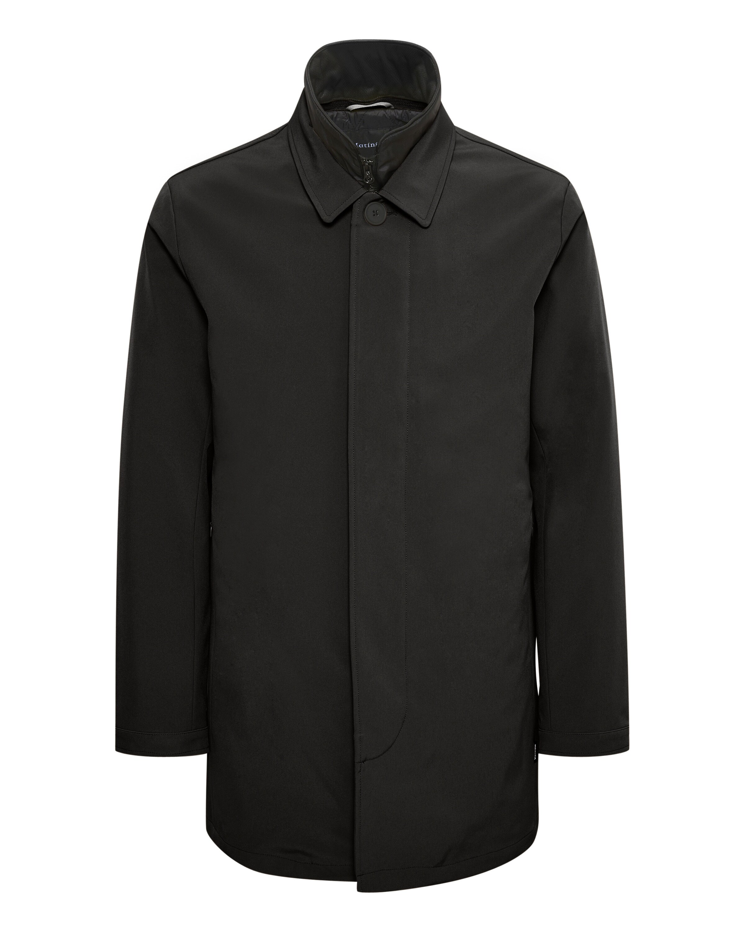 Matinique Tussenjas 'Philman' in Zwart: voorkant