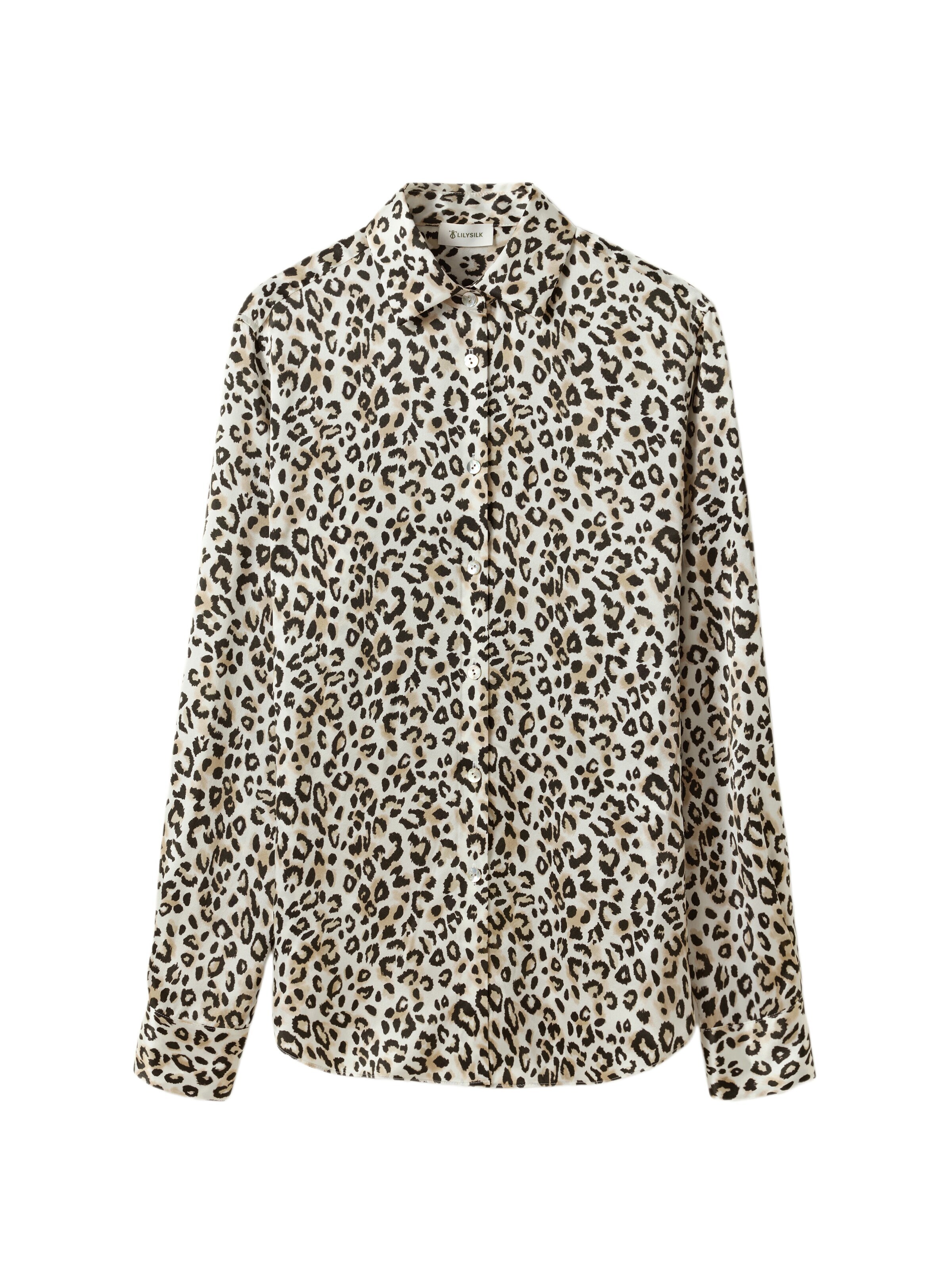 Lilysilk Blouse in XS in Dark beige, Item view