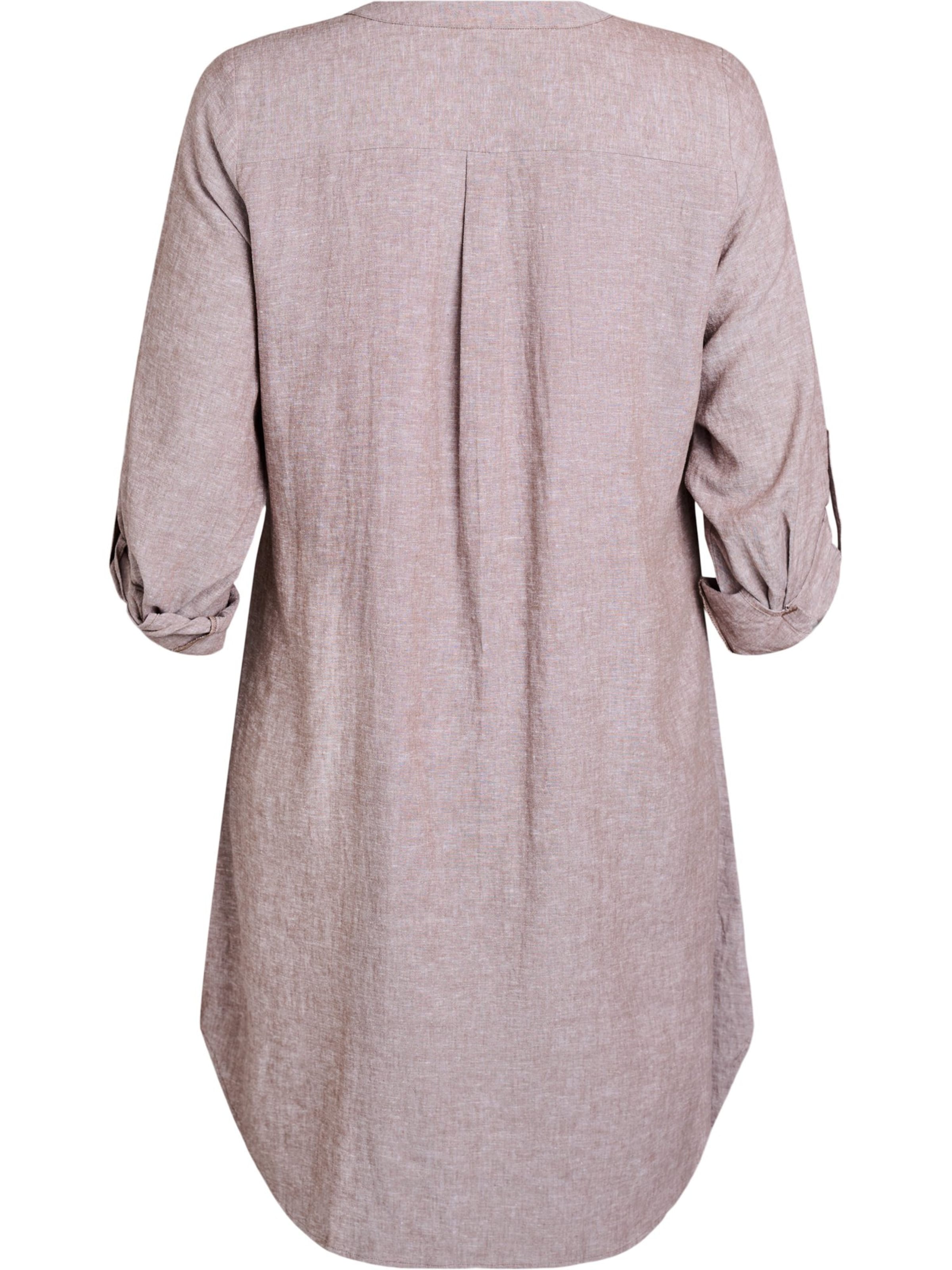 Zizzi Kleid 'Lina' in Braun