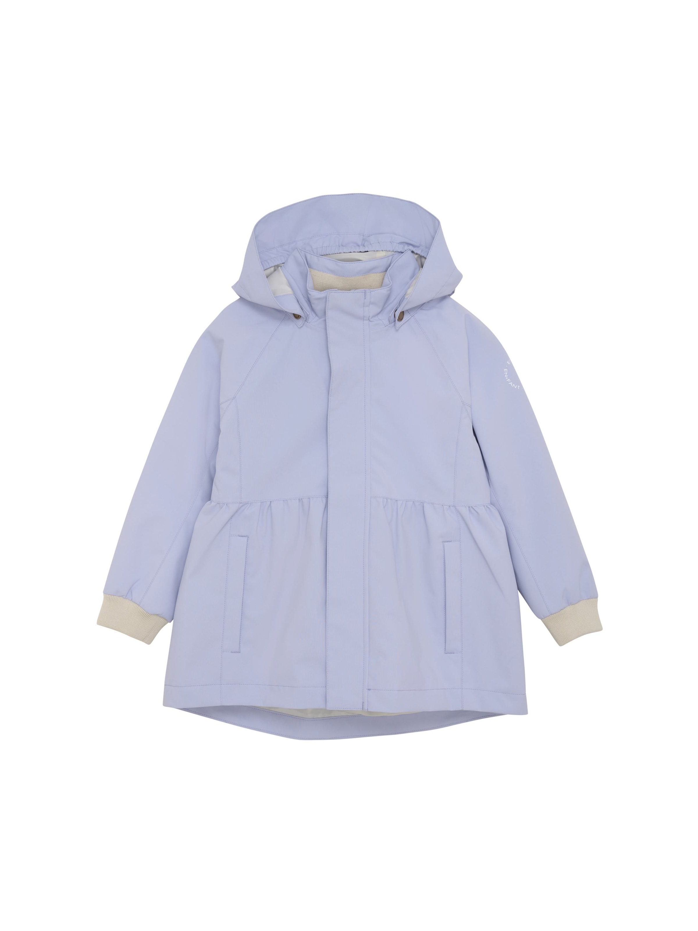 EN FANT Between-season jacket in Purple: front