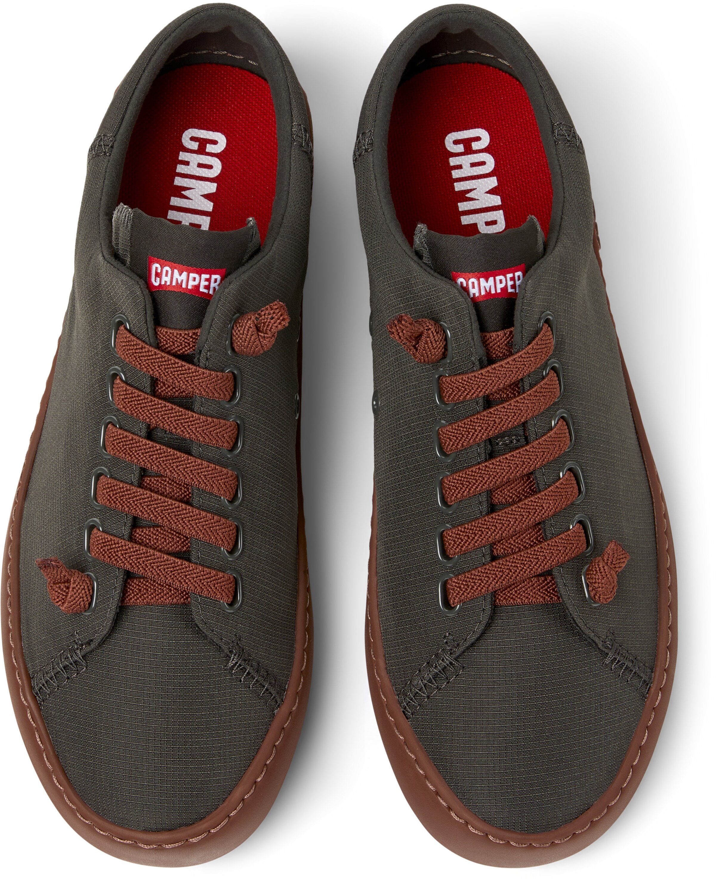 Sneaker bassa 'Peu Touring' di CAMPER in grigio