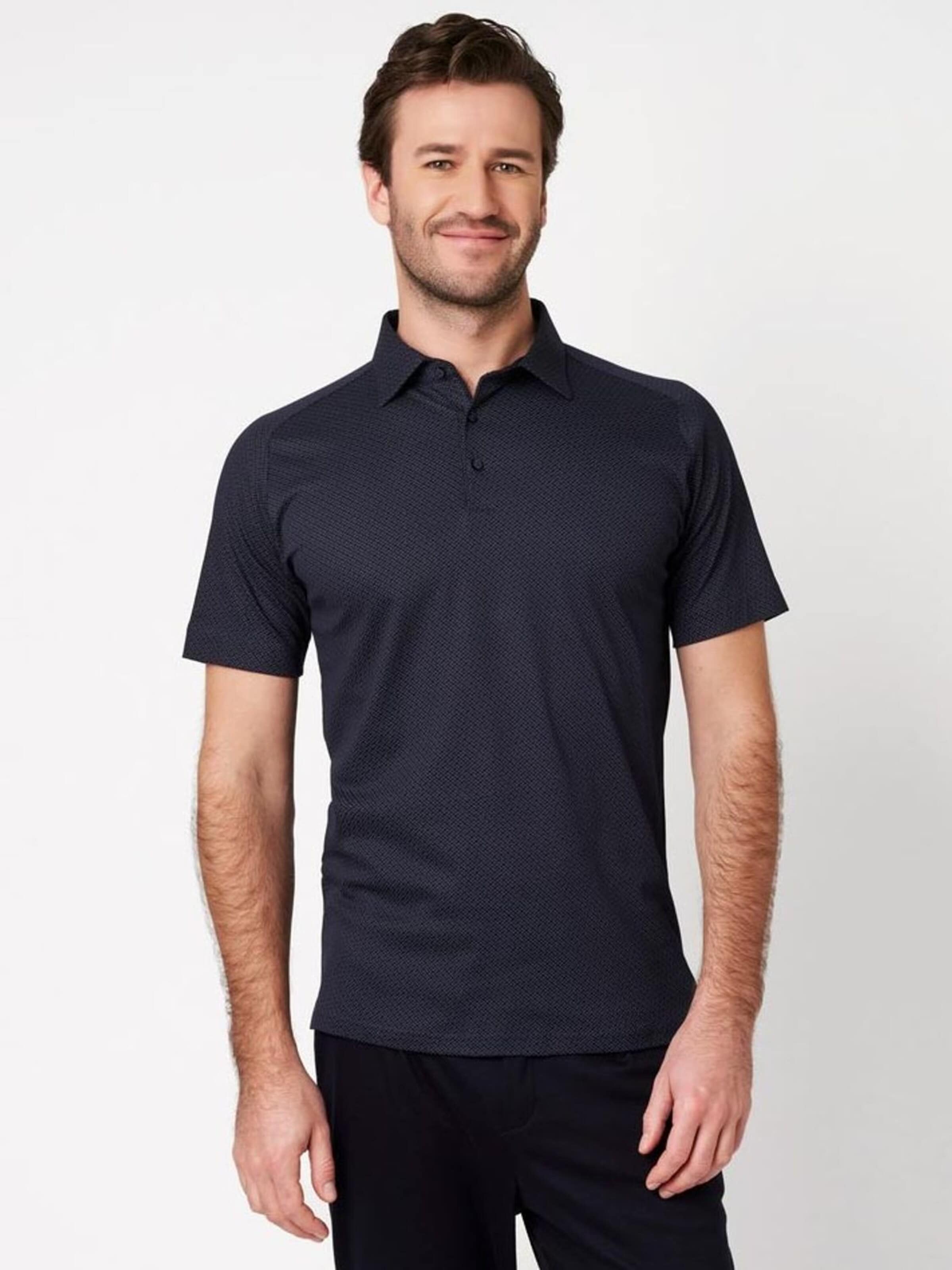 DESOTO Slim Fit Hemd‌ in Blau: Vorderseite
