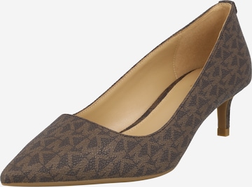 MICHAEL Michael Kors Pumps 'Alina' i brun: framsida