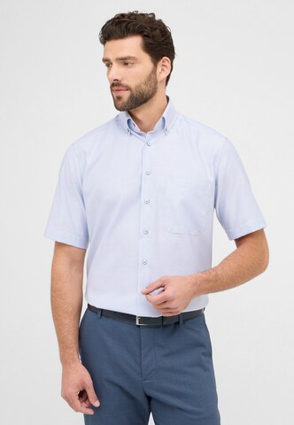 ETERNA Comfort fit Button Up Shirt in Blue: front