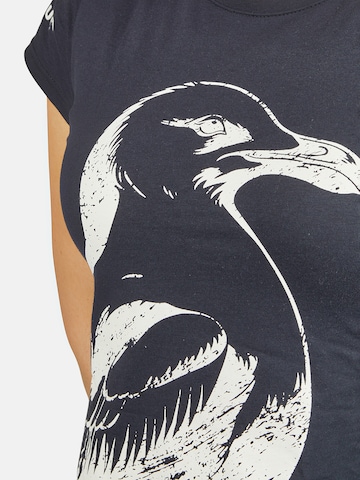 salzhaut Shirt 'Ülk' in Blauw