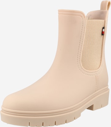 TOMMY HILFIGER Rubber boot in Pink: front