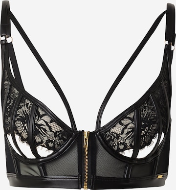 T-shirt Reggiseno 'SORSHA LONGLINE' di Boux Avenue in nero: frontale