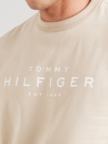 Sweat-shirt TOMMY HILFIGER en beige