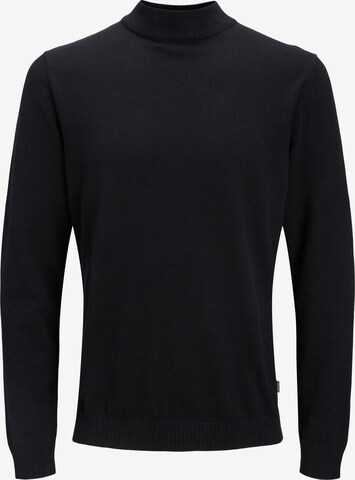 JACK & JONES Sweater in Black: front