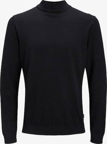 JACK & JONES Sweater in Black: front