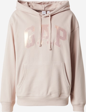 GAP Свитшот 'HERITAGE' в Ярко-розовый: спереди