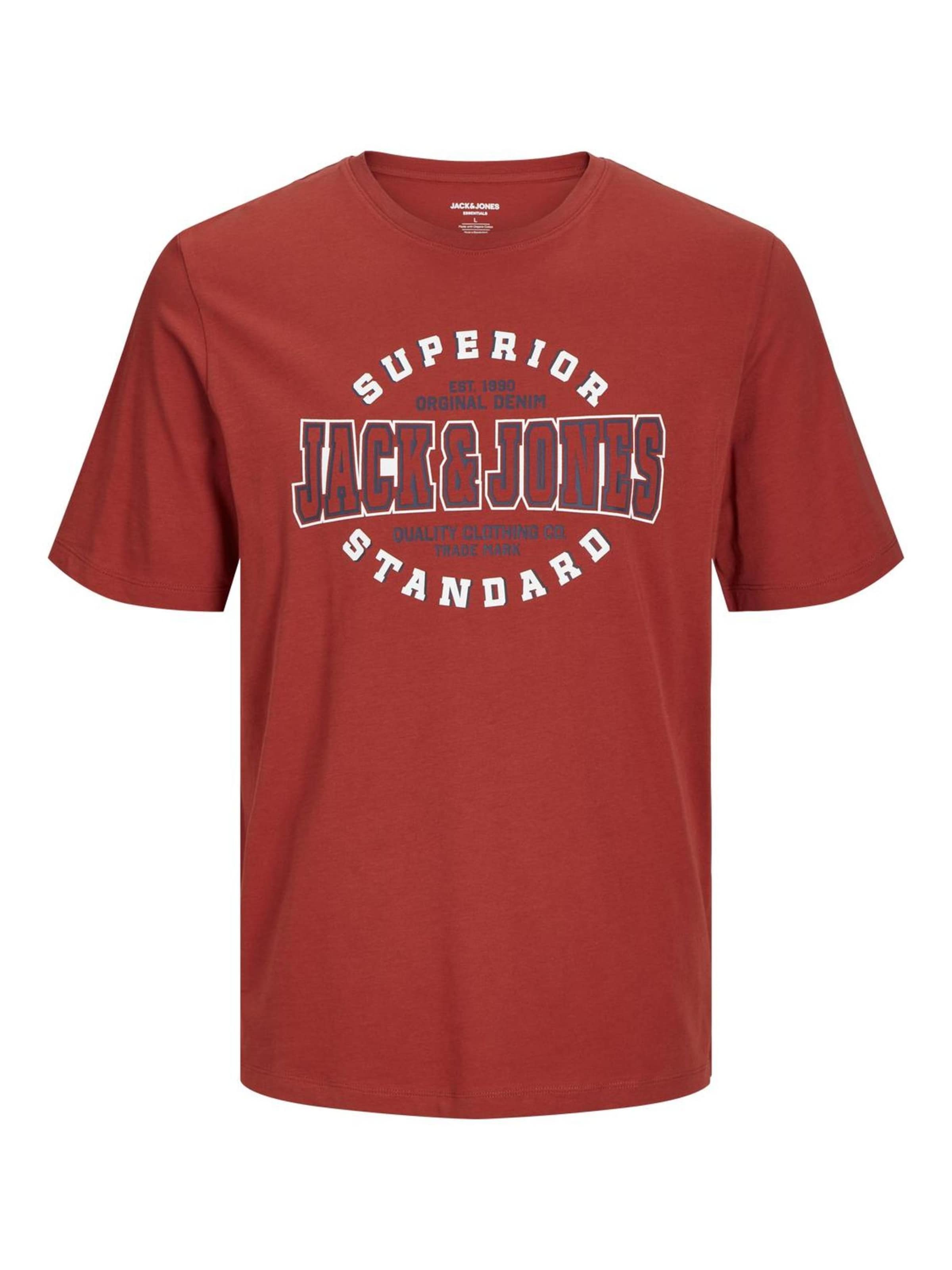 JACK & JONES MINI - Camiseta en rojo: frente