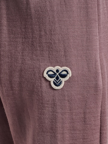 Hummel Tapered Bukser 'Mini' i lilla