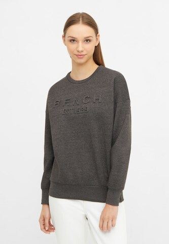 BENCH Sweatshirt in Grau: Vorderseite
