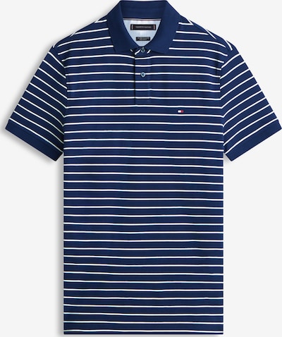 XS dydžio Marškinėliai '1985' iš TOMMY HILFIGER, spalva – tamsiai mėlyna jūros spalva / balta, Prekių apžvalga