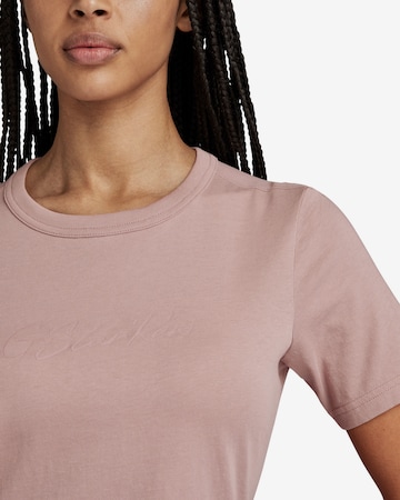 T-shirt G-Star RAW en rose