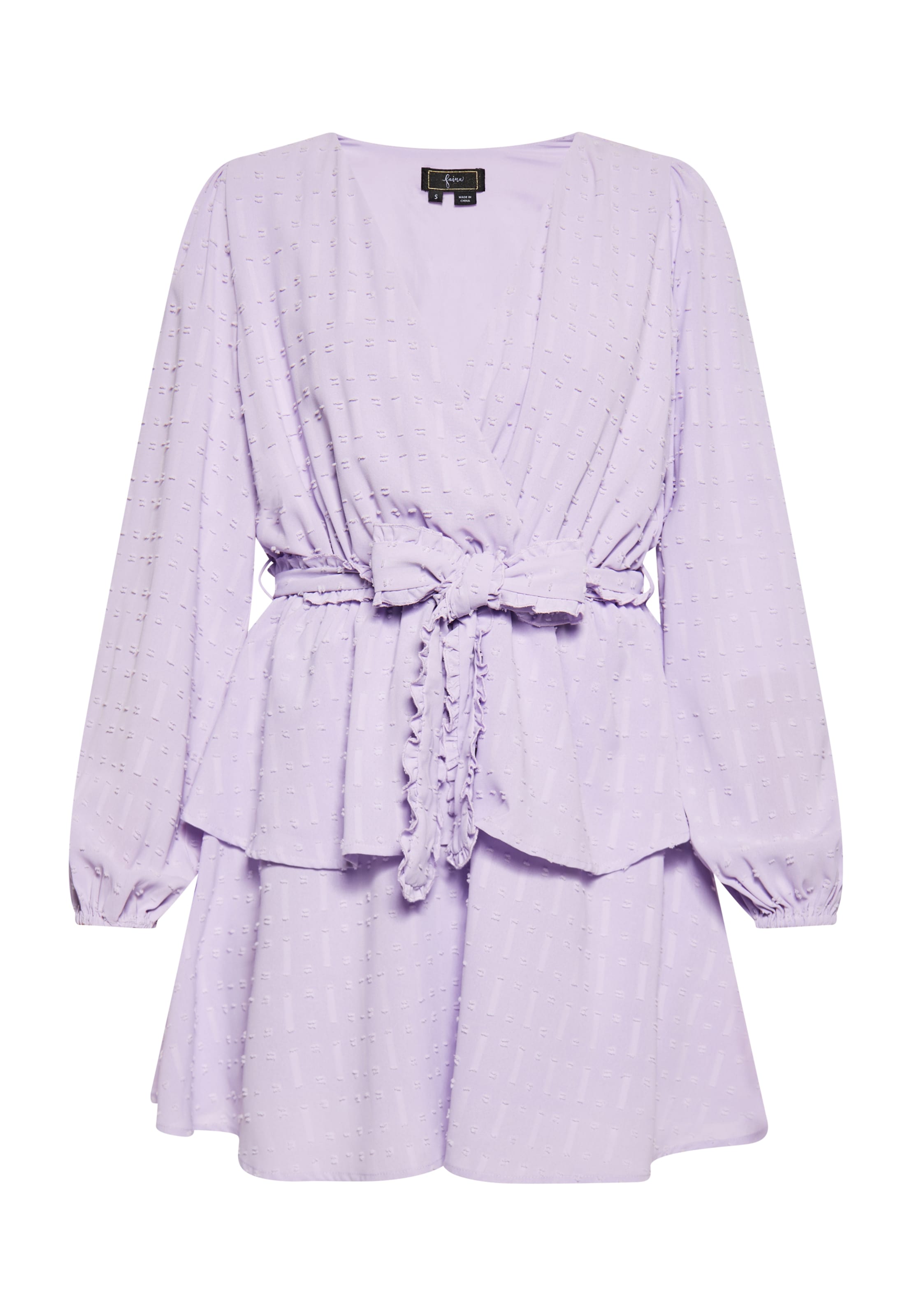 faina Klänning i lila: framsida