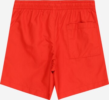 Calvin Klein Swimwear Board Shorts 'Intense Power' in Red